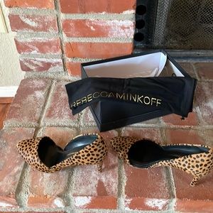 Rebecca Minkoff leopard print shoes 8